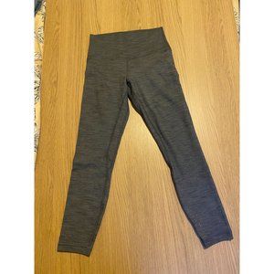 EUC Lululemon Leggings Heather Grey Super Soft Align Sz 6